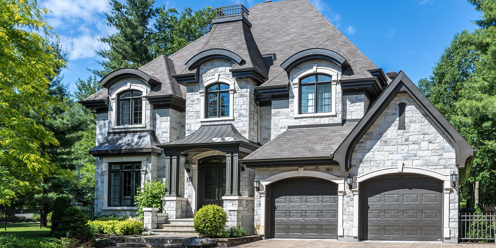 A welcoming home with mature landscaping