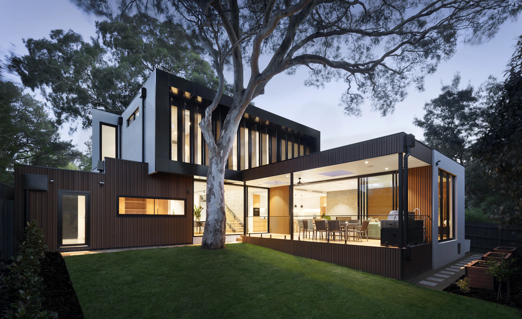 Modern home representing informed homeownership